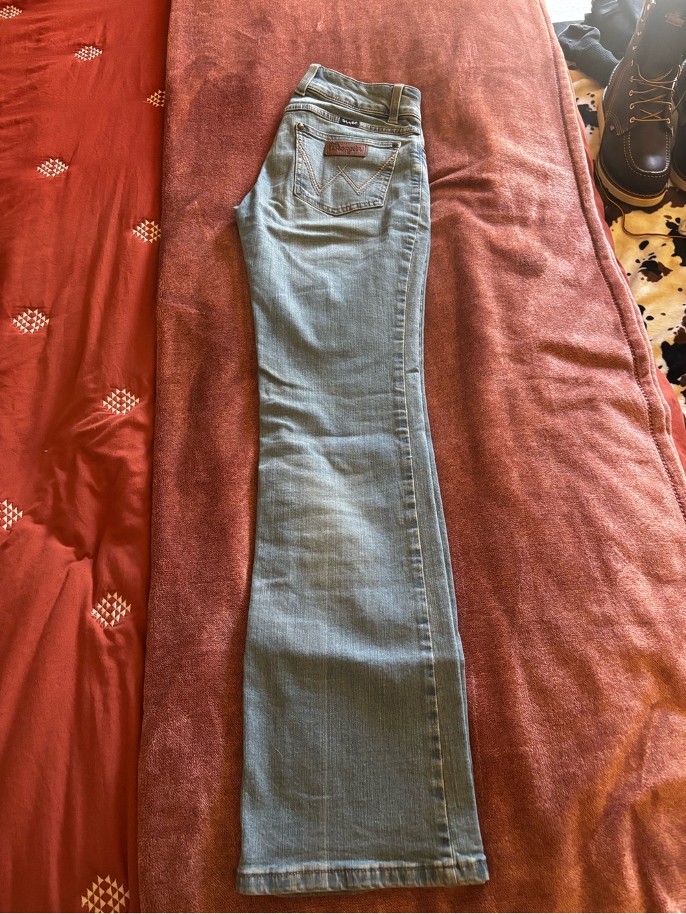 Wrangler Women's Light Blue Boot Cut Jeans